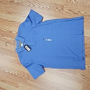 NWT Mens Van Heusen shirt. Blue. Size Small.